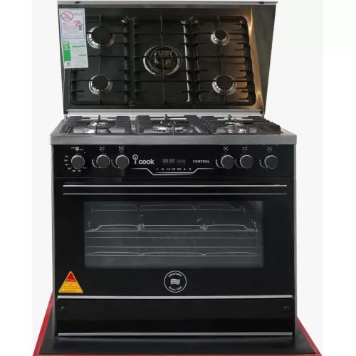 يونيون اير بوتاجاز 5 شعلة 60*90 سم بالمروحة حوامل زهر استانلس C69SS-GC-511-ICS2F-IS-2W-AL