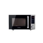 Kenwood فرن ميكروويف مع شواية، شاشة رقمية، 5 مستويات طاقة، وظيفة إذابة الثلج، مصنوع من الفولاذ المقاوم للصدأ، قائمة تلقائية، مؤقت 95 دقيقة، وظيفة ساعة، سعة 25 لترًا، قدرة 800 واط، موديل MWM25.000BK، لون أسود.