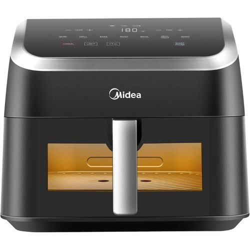 ايرفراير ميديا Midea 9 لترات سلسلة Wide Max مع تقنية HeatXpress - MF-CY85WK
