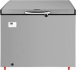 يونيون اير ديفروست ديب فريزر أفقي شاشة ديجيتال 282 لتر لون فضي UC-400VVA-S2DS