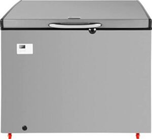 يونيون اير ديفروست ديب فريزر أفقي شاشة ديجيتال 282 لتر لون فضي UC-400VVA-S2DS