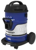 شارب مكنسة برميلية 1800 وات +وظيفة طرد الهواء 20 لتر لون ازرق EC-CA1820-X