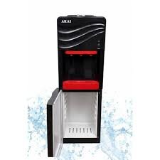Akai Water Dispenser 3 Taps Cold Warm & Hot with Bottom Refrigerator Safety Button for Hot Water Child Protection 2-Year Agent Warranty AK-WD3PR